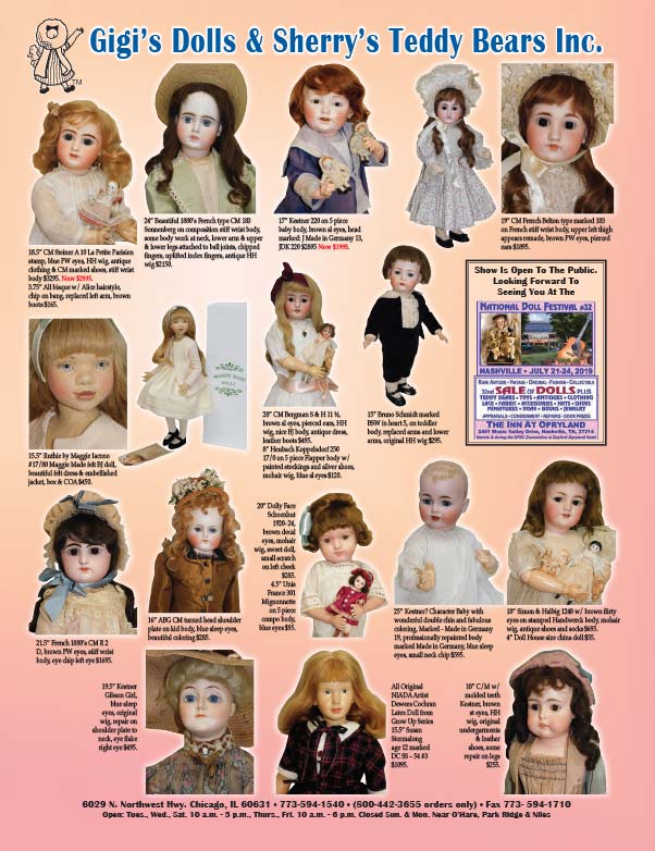 Gigi s Dolls and Sherry s Teddy Bears at the National Doll